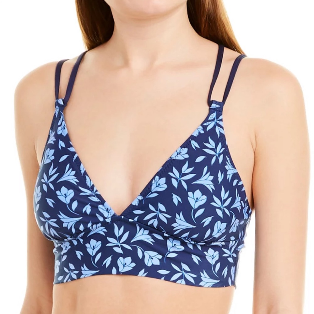 Draper James Helen Jon bikini top with tags
